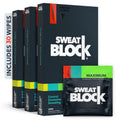 SweatBlock Antiperspirant Wipes - Maximum Clinical Strength