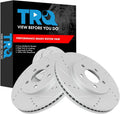 Front Performance Brake Rotors Set for 2003-2011 Crown Victoria