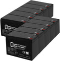 Mighty Max Battery ML15-12 12V 15AH SLA Battery Pack of 10 - Reliable