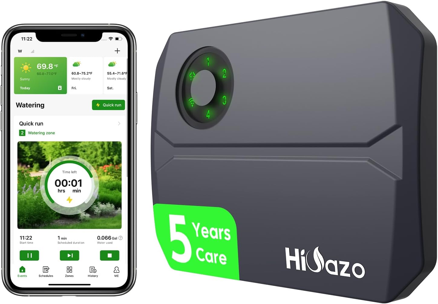 Smart Sprinklers Controller WiFi for Easy Irrigation Management