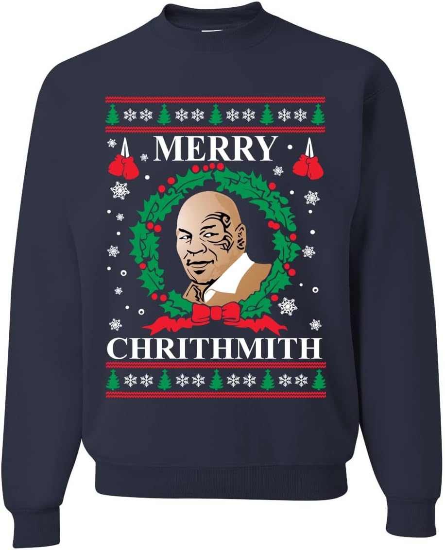 Wild Bobby Merry Chrithmith Ugly Christmas Sweater for Everyone
