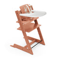 Stokke Tripp Trapp High Chair 2 (Terracotta) - and Guide