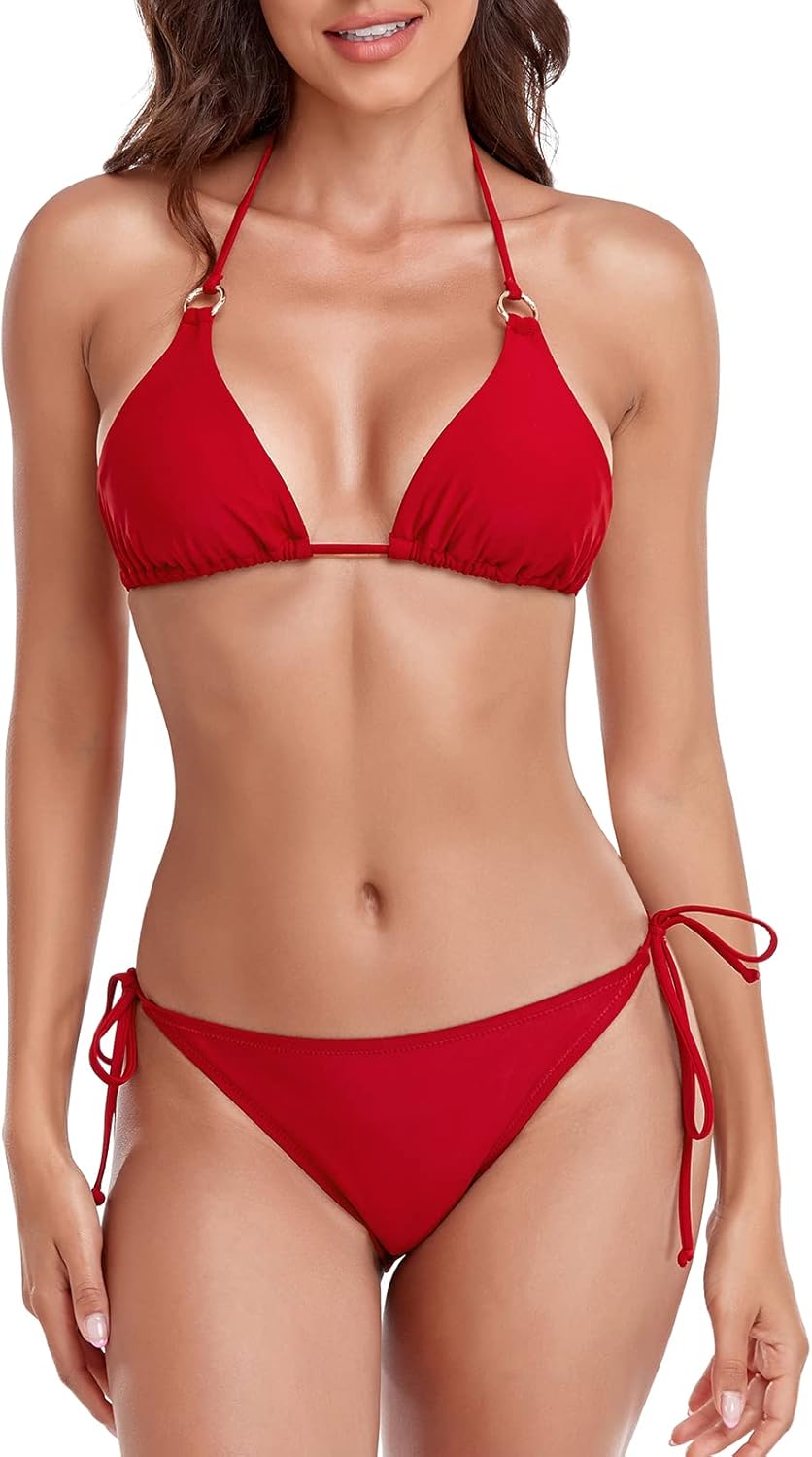 RELLECIGA Women's Triangle Bikini Set for Ultimate Beach Style
