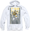 Power Rangers White Ranger Duo Unisex Pull-Over Hoodie - Comfortable