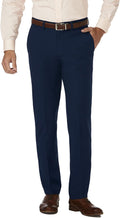 J.M. Haggar Men's 4 Way Stretch Slim Fit Flat Front Dress Pant 28%