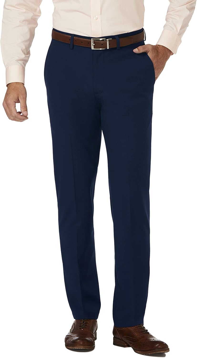 J.M. Haggar Men's 4 Way Stretch Slim Fit Dress Pant Review