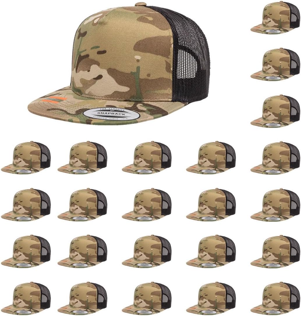 Yupoong 5-Panel Classic Trucker Cap for Ultimate Comfort