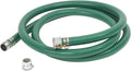 2 in x 20 ft Green PVC Suction Hose Pump Kit - Heavy Duty Hose Kit