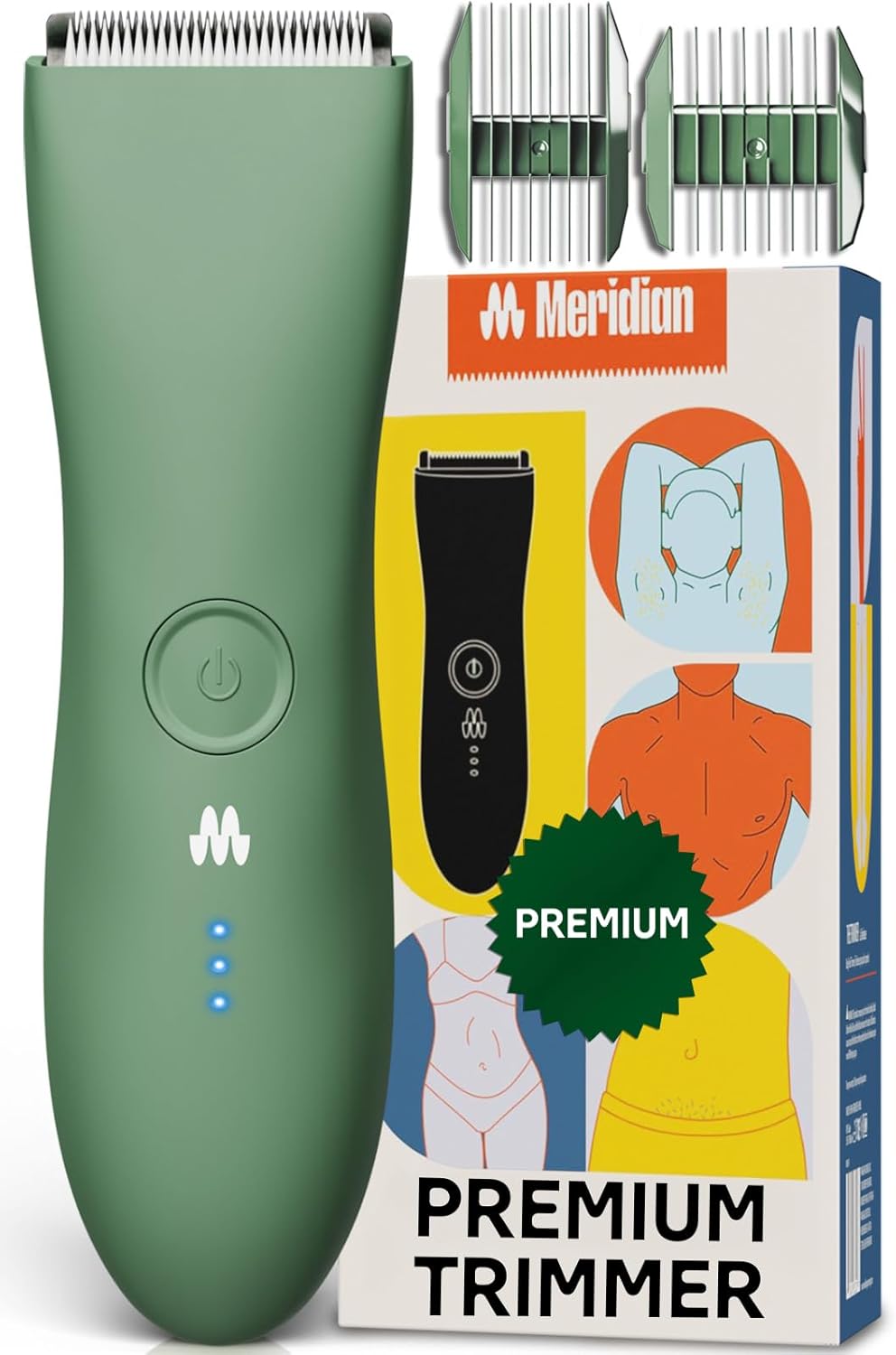 MERIDIAN The Trimmer Premium - Ultimate Body Hair Trimmer