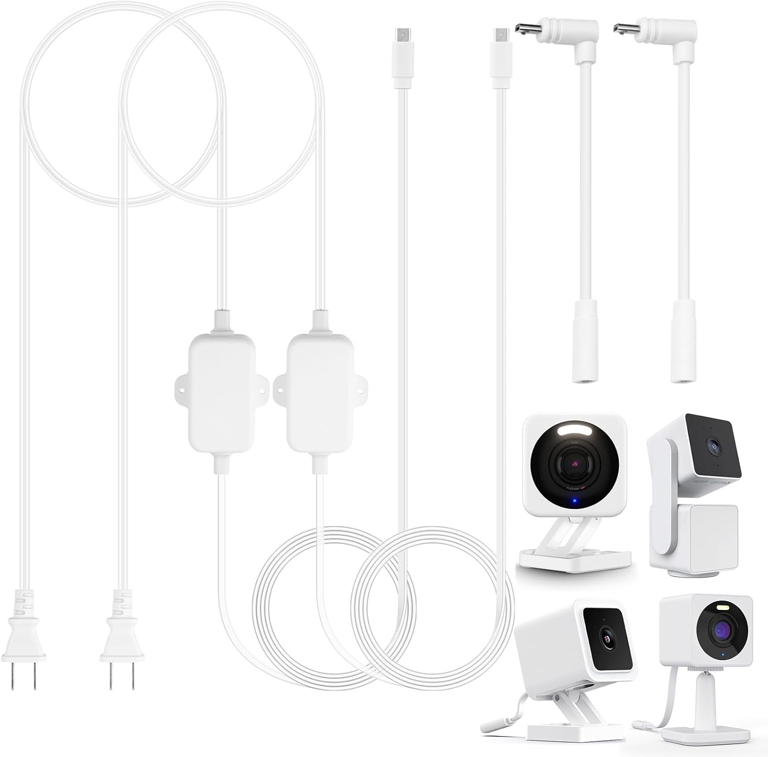 Waterproof 13Ft Cable for Wyze Cam - No Charging Head Needed