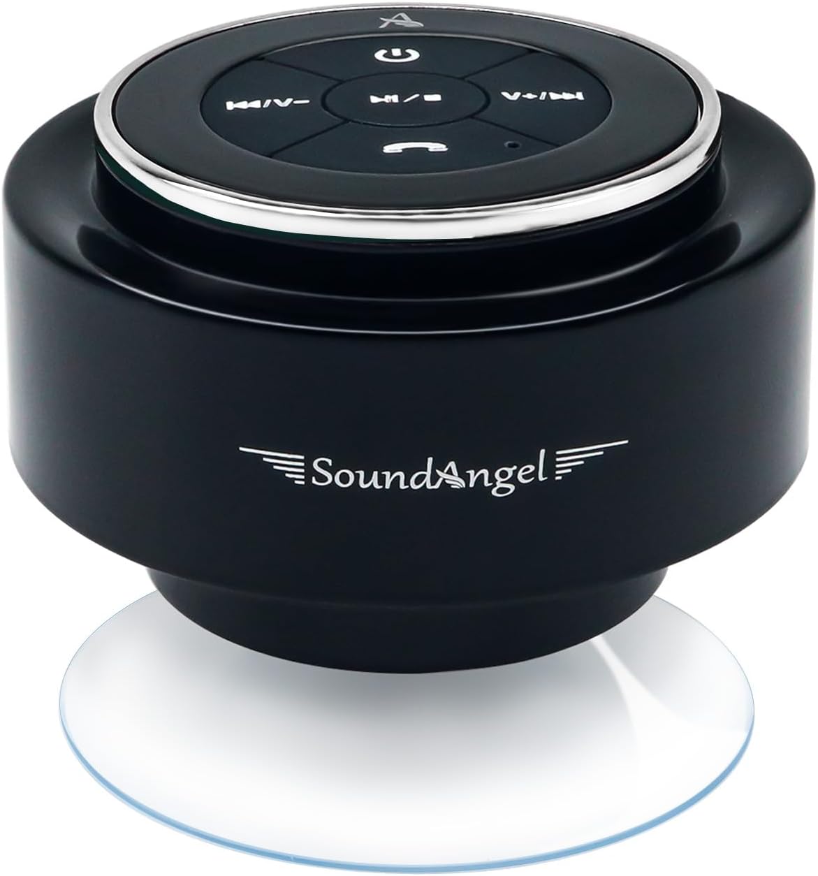 IPX7 Waterproof Bluetooth Shower Speaker with Crystal Sound & Bass