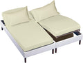 Cottingon Premium 100% Egyptian Cotton Sheet Set Split King - Ivory