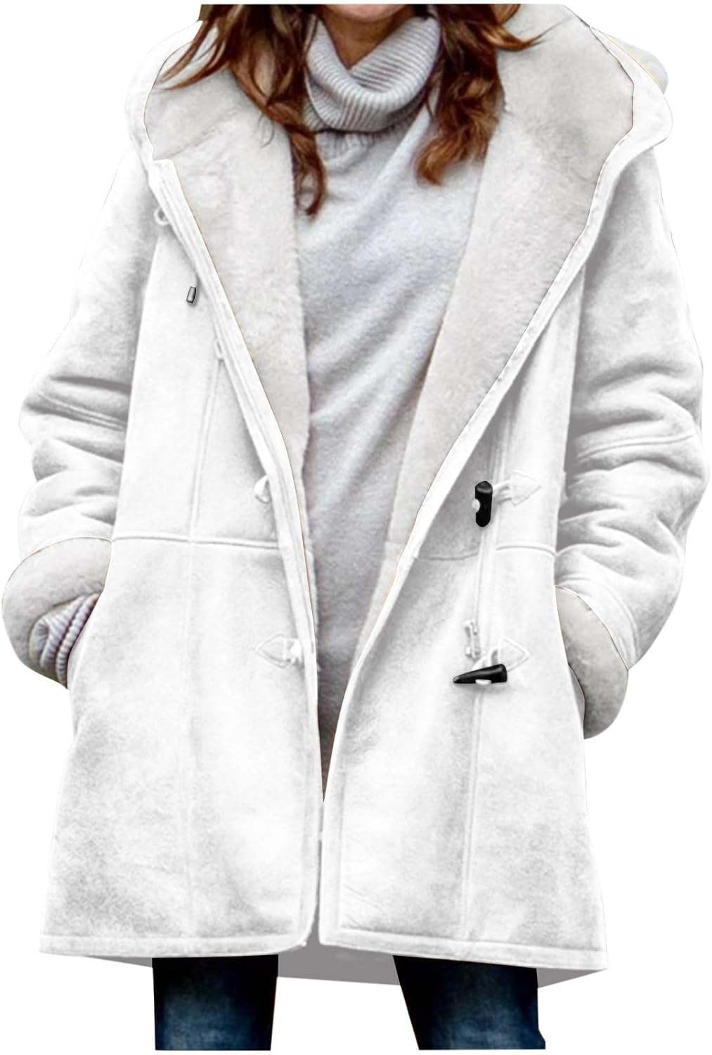 Warm & Stylish Women's Sherpa Jacket
