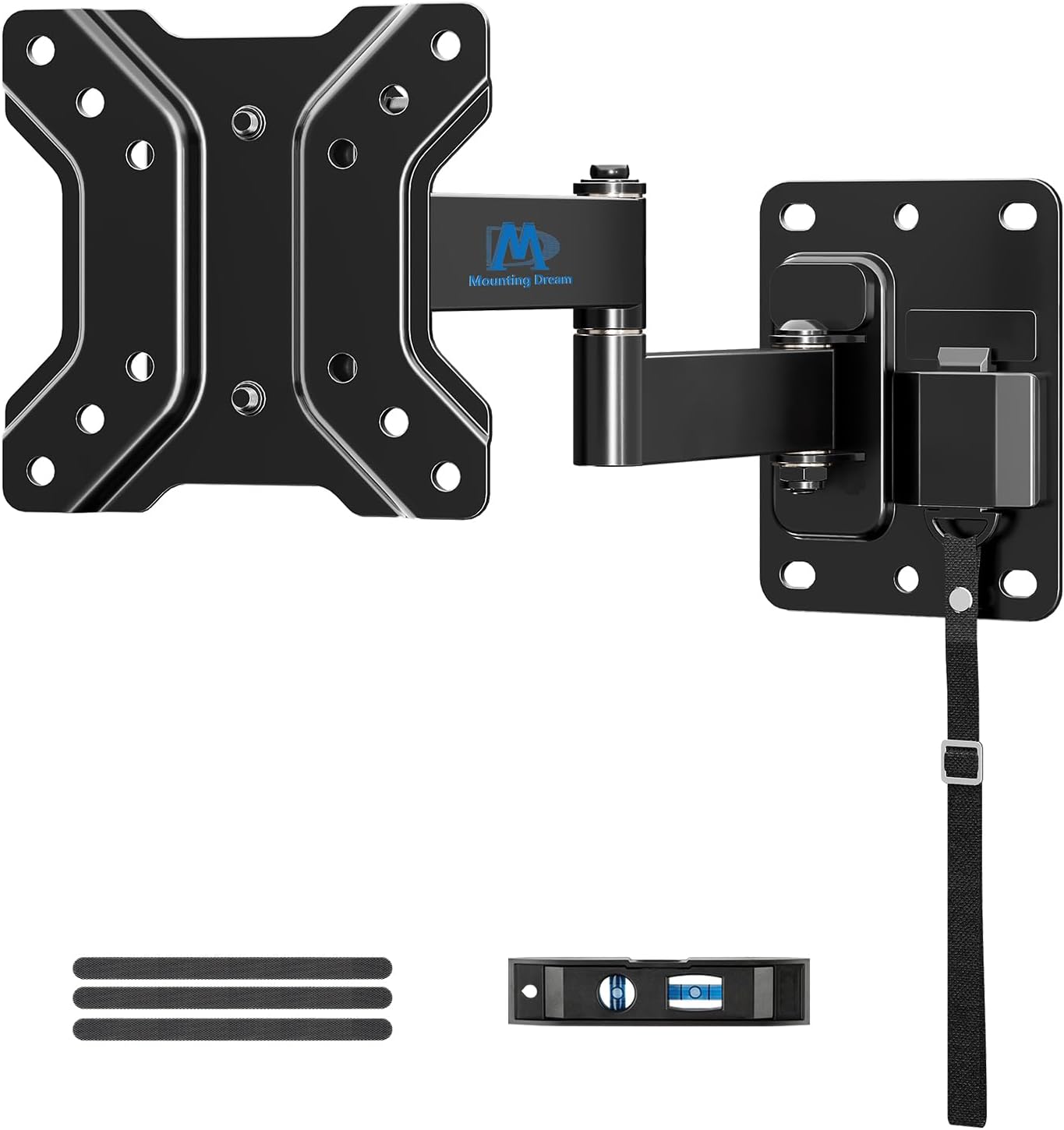 Secure Full Motion RV TV Mount - Quick Release Lock