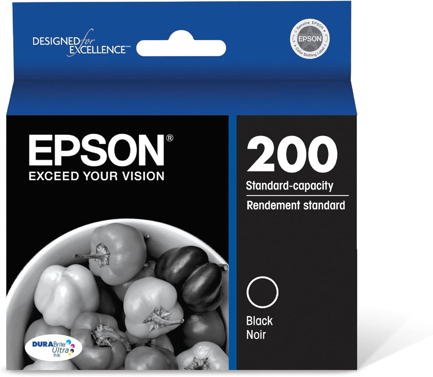 EPSON T200120-S Black Ink Cartridge: Long-Lasting Performance!