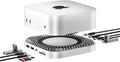 Mac mini M4 Dock Aluminum Stand and HDMI Hub - 10-in-1 Expandable