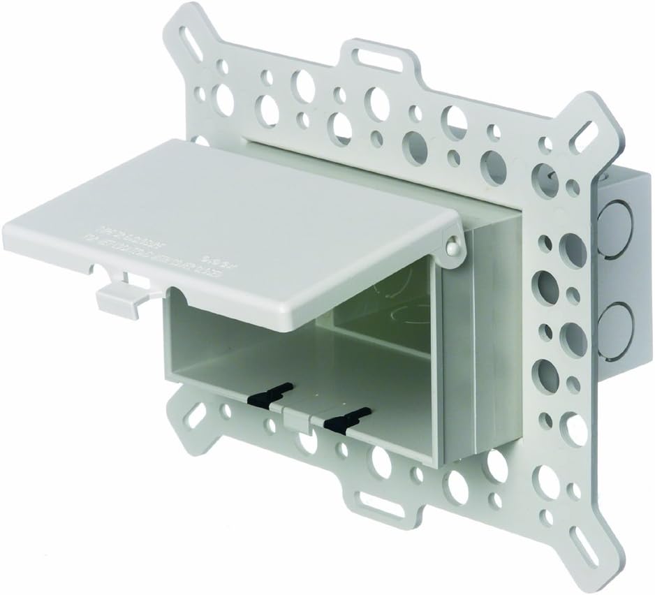 Arlington DBHM1W-1 Low Profile Electrical Box for New Construction