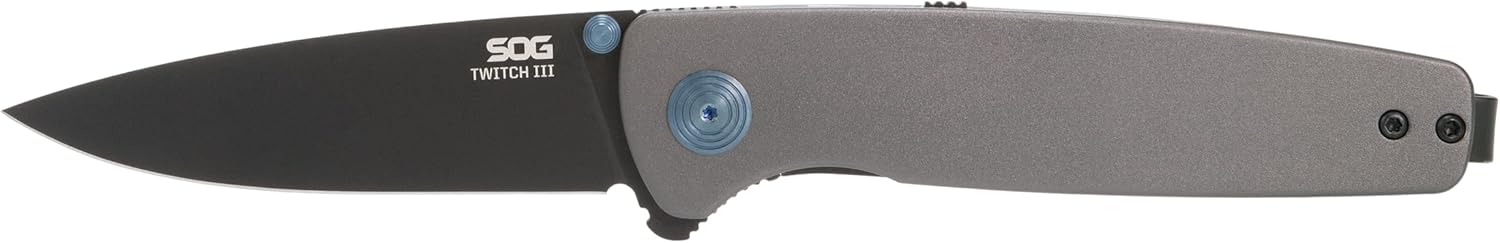 SOG TWITCH III: Premium Assisted Liner Lock Folding Knife