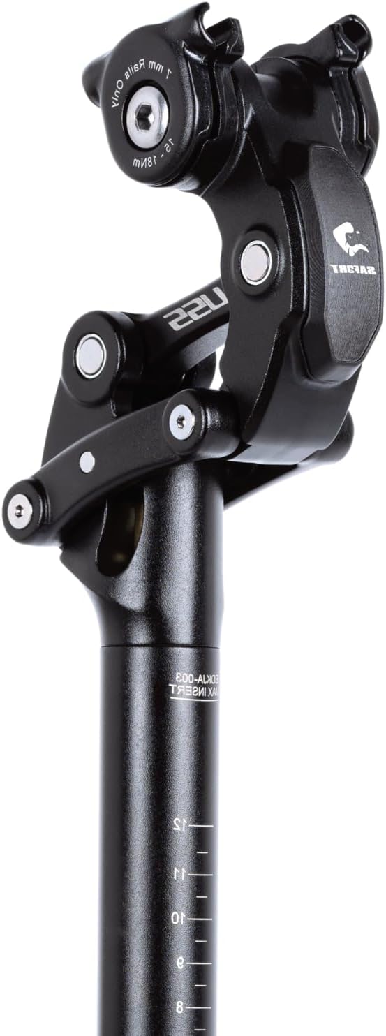 SAFORT Suspension Seatpost for eBike - Comfort for Heavy Riders