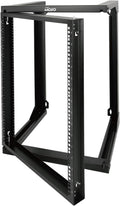 Tecmojo 15U Server Rack with Swing Gate - Wall Mount 18in Depth