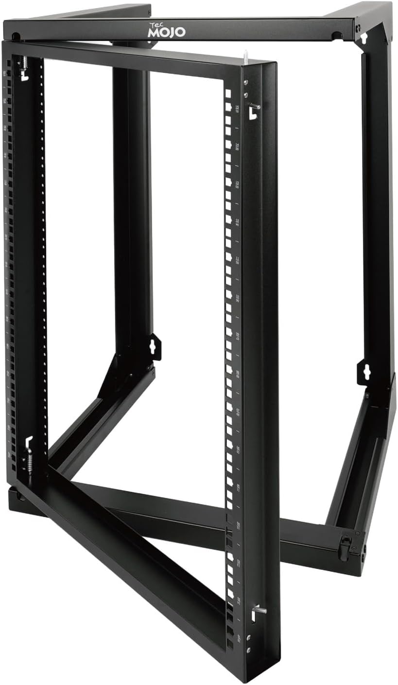Tecmojo 15U Server Rack with Swing Gate for 19in Equipment
