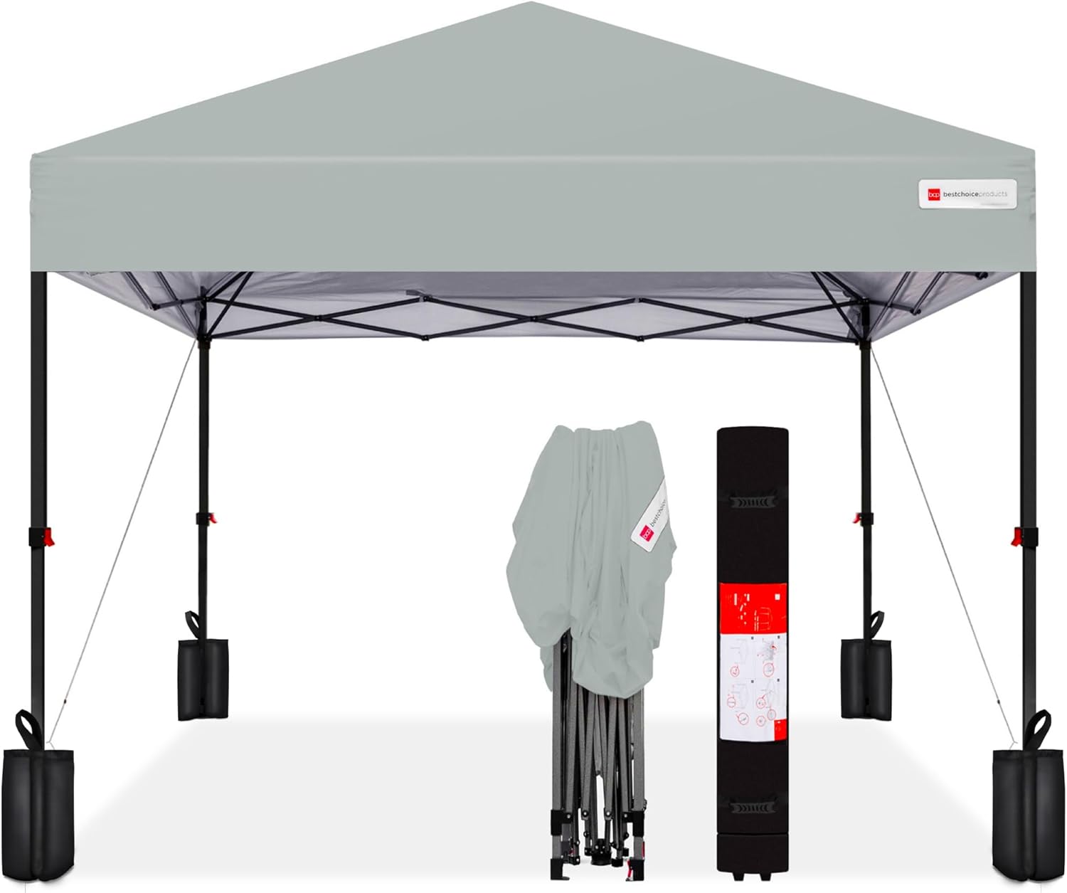 Best Choice Products 10x10ft Pop Up Canopy Tent for Easy Setup