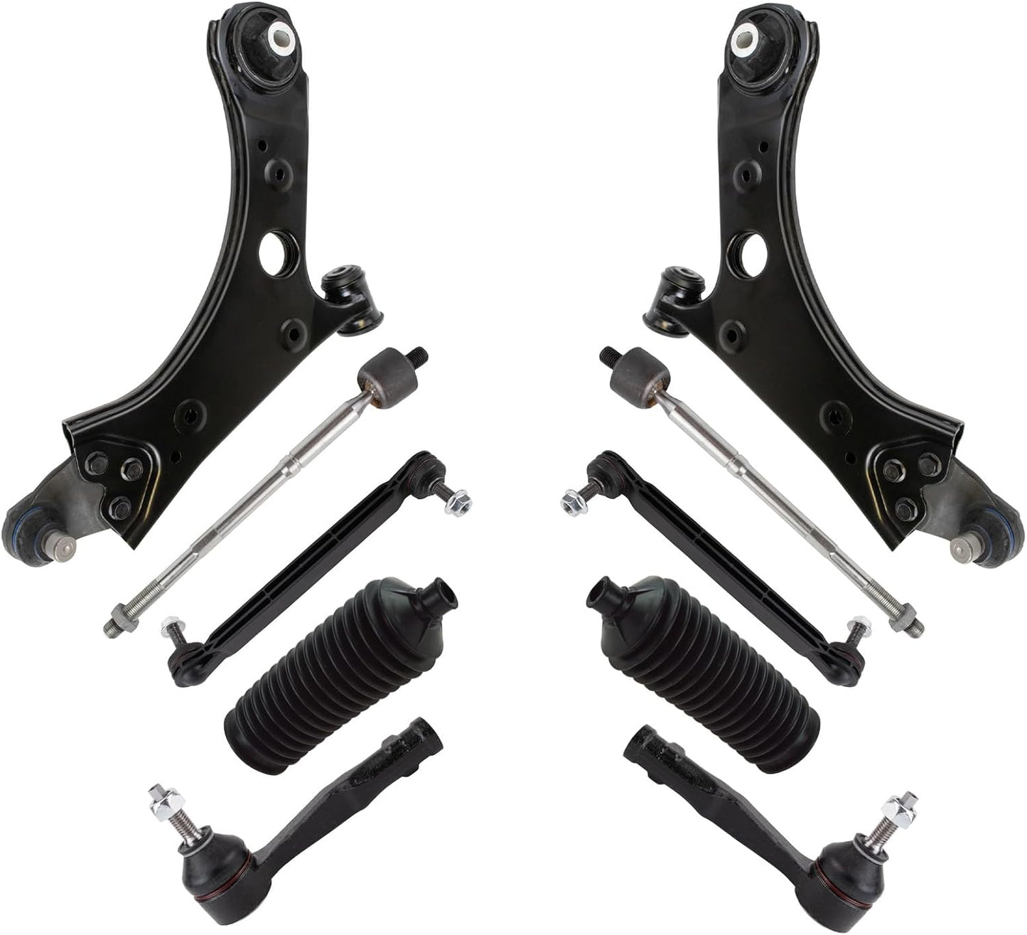 TRQ Front Steering & Suspension Kit for 2017-2020 Jeep Compass