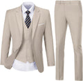 Sophisticated Men's Slim Fit Suit Set for Weddings and Parties