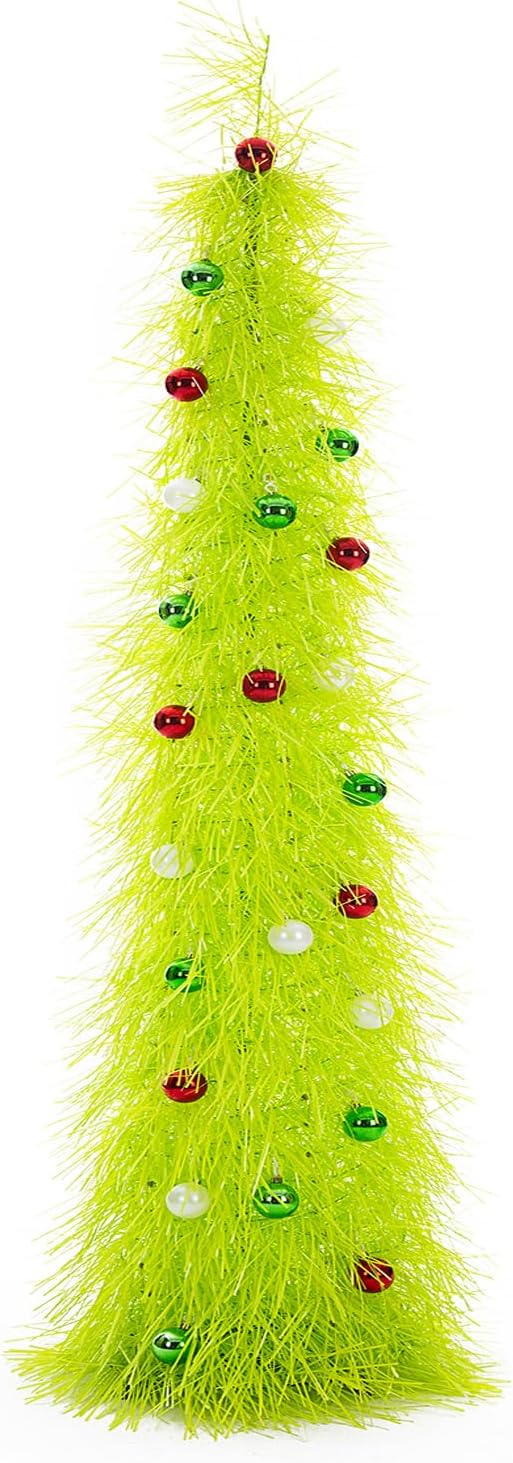 5ft Artificial Christmas Tree with Lights and Ornaments for Holiday