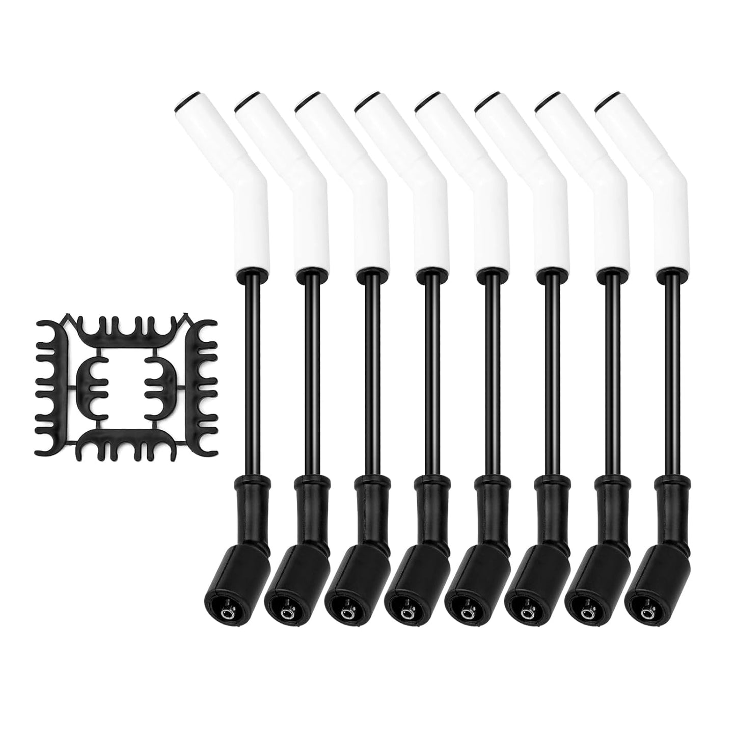 8pcs LS Spark Plug Wire Set with Extreme Ceramic Boot Design