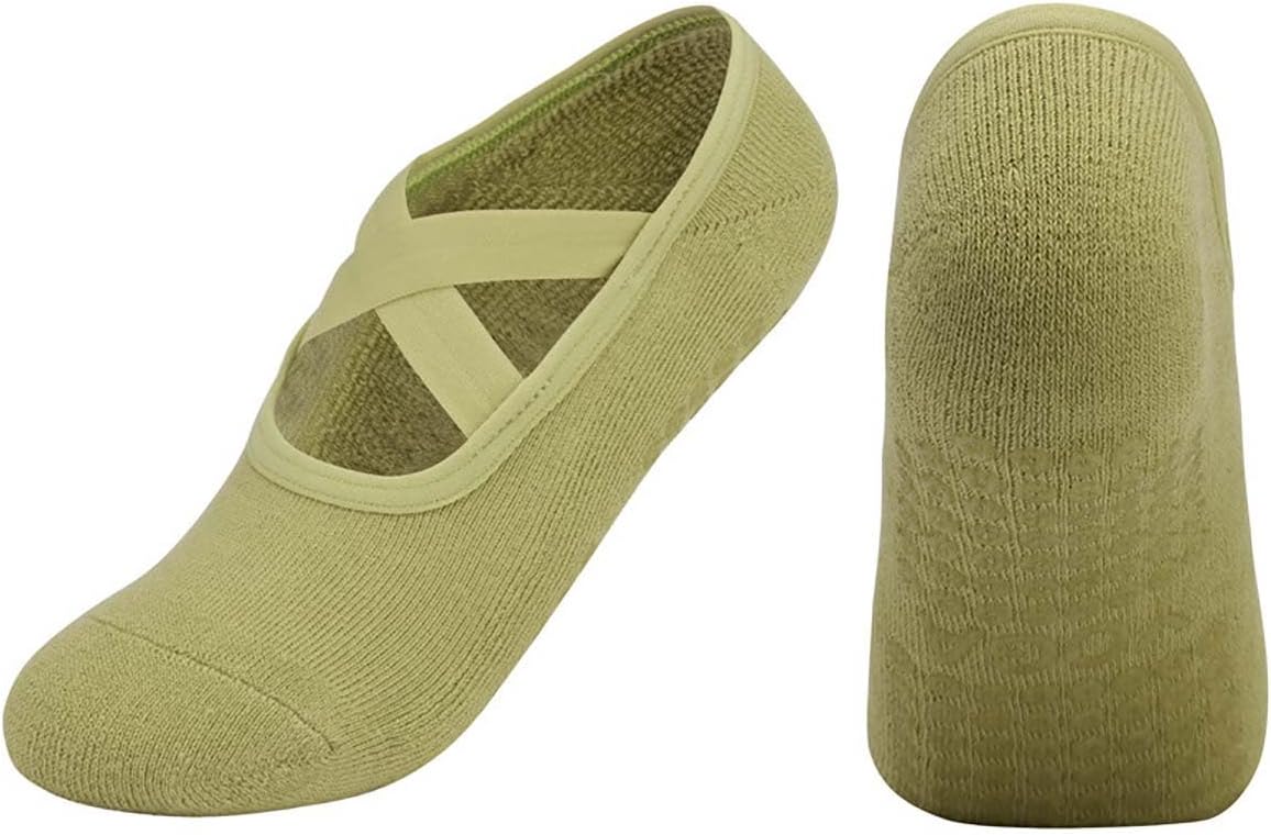 Non-Slip Cotton Yoga Socks - Yoga Essential