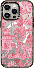 CASETiFY Impact Case for iPhone 15 Pro Max - Cheetah Paradise Pink
