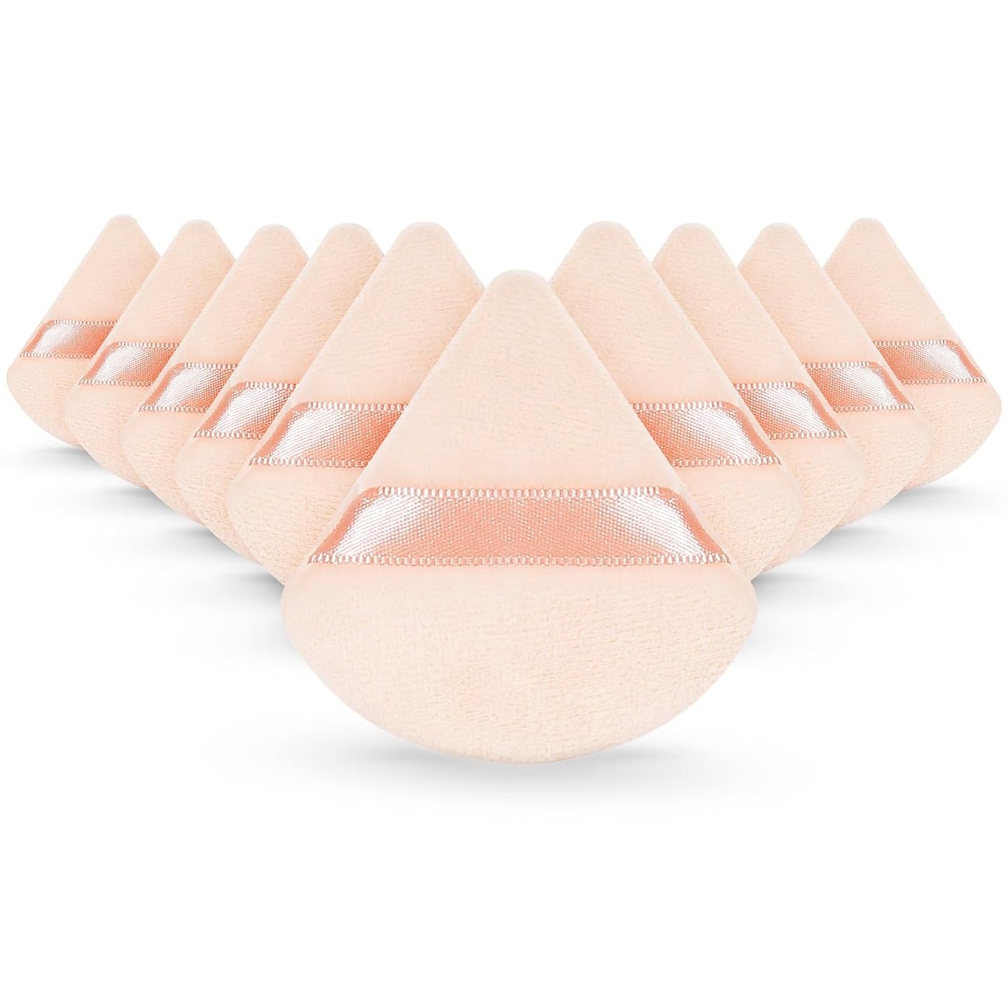 Soft Triangle Powder Puff Set for Flawless Makeup - JIEYAO
