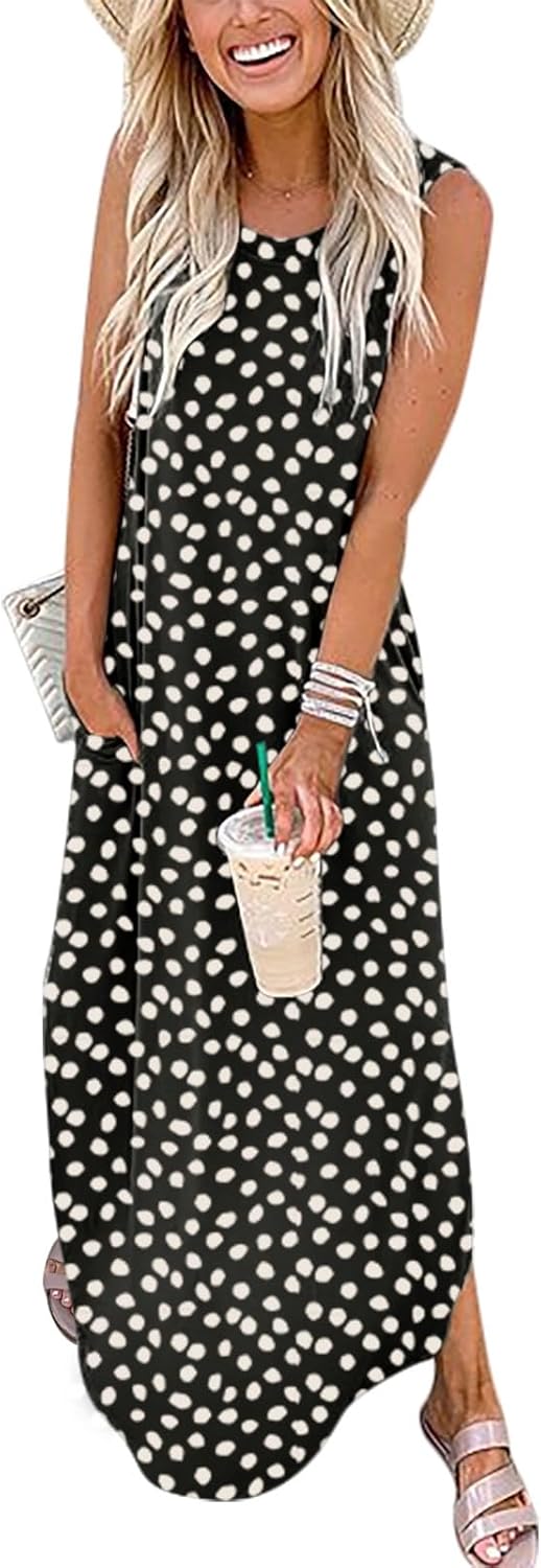 Stylish Women Summer Maxi Dress for Beach and Casual Outfits