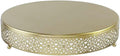 Cake Stand Metal Round Cupcake Dessert Stand 14 in Gold - Elegant