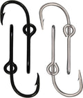 Hat Clip Fish Hook Set 4 PCS - High Carbon Steel Hat Pins