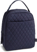 Vera Bradley Women's Premium Cotton Large Lunch Bag for Style