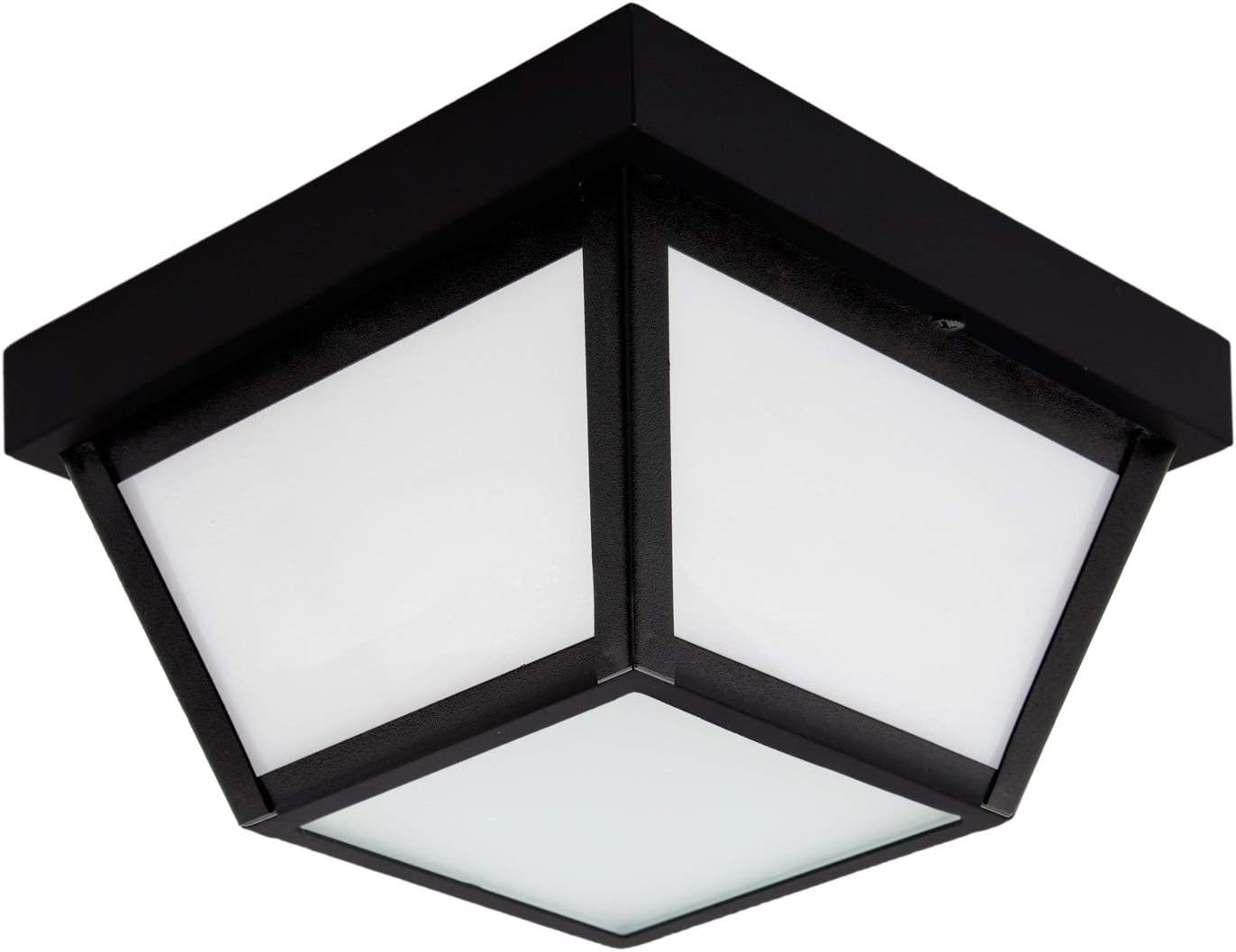 Maxxima 9 Black LED Outdoor Porch Ceiling Light Fixture Review