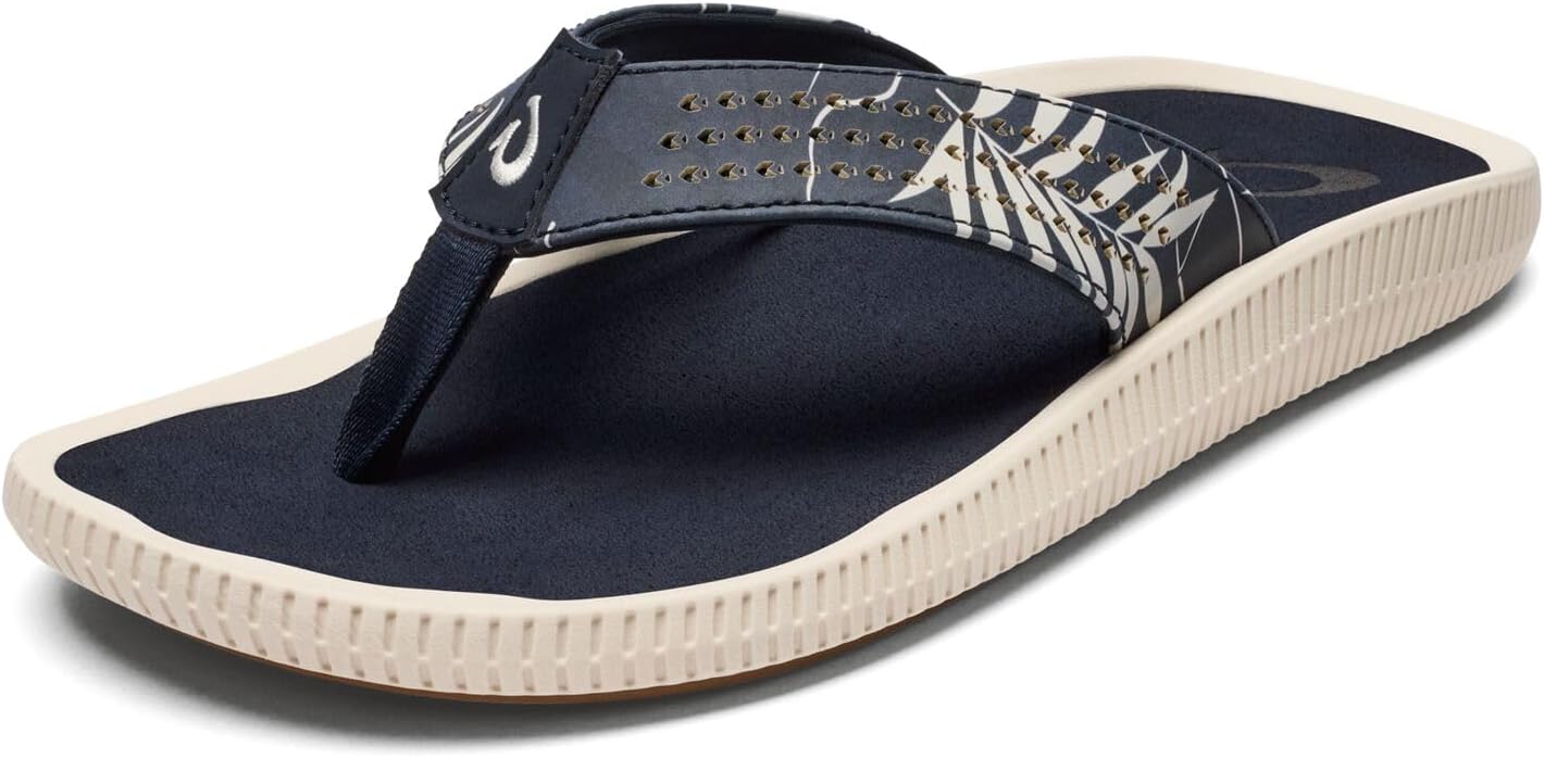 OLUKAI Ulele Men's Beach Sandals with Arch Support & Comfort