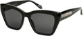 Trendy Cat-Eye Sunglasses with Elphaba Themed Case for Women