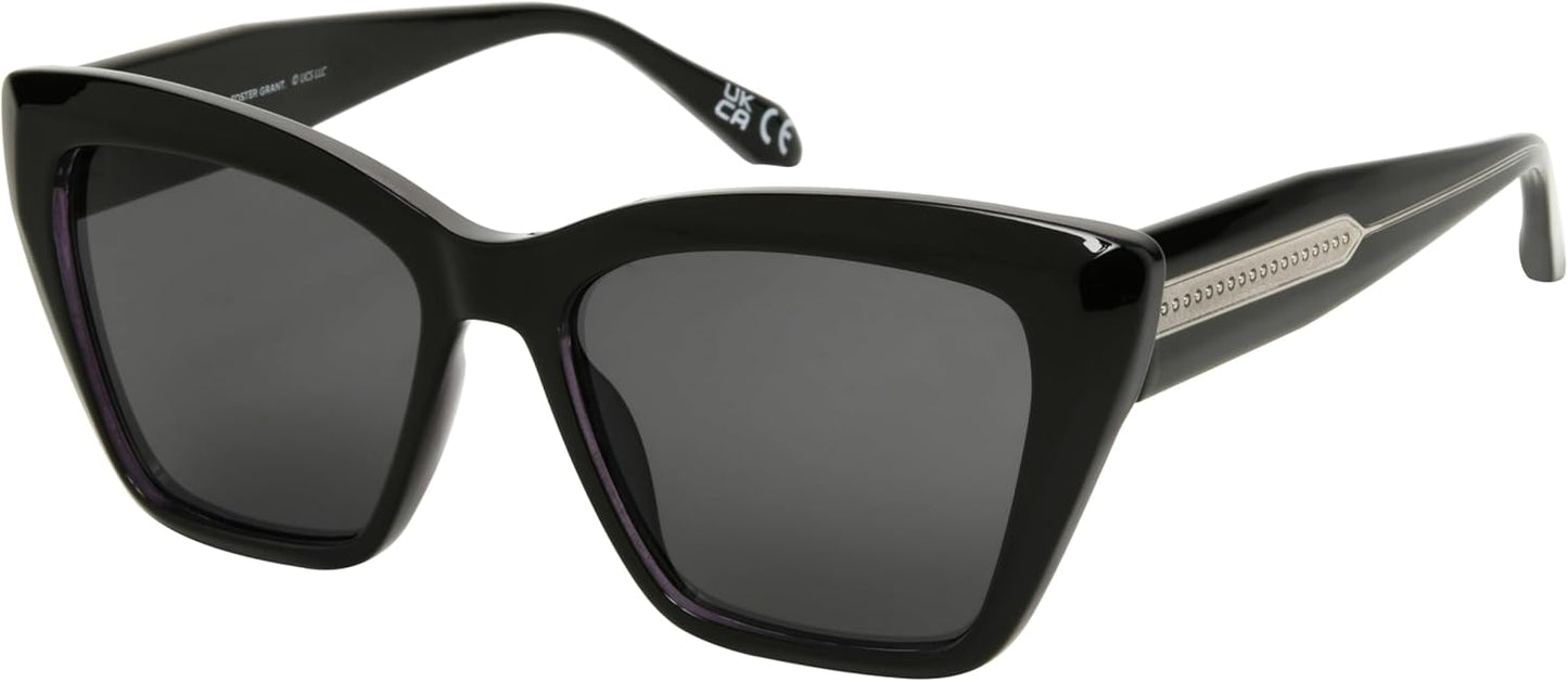 Trendy Cat-Eye Sunglasses with Elphaba Themed Case for Women