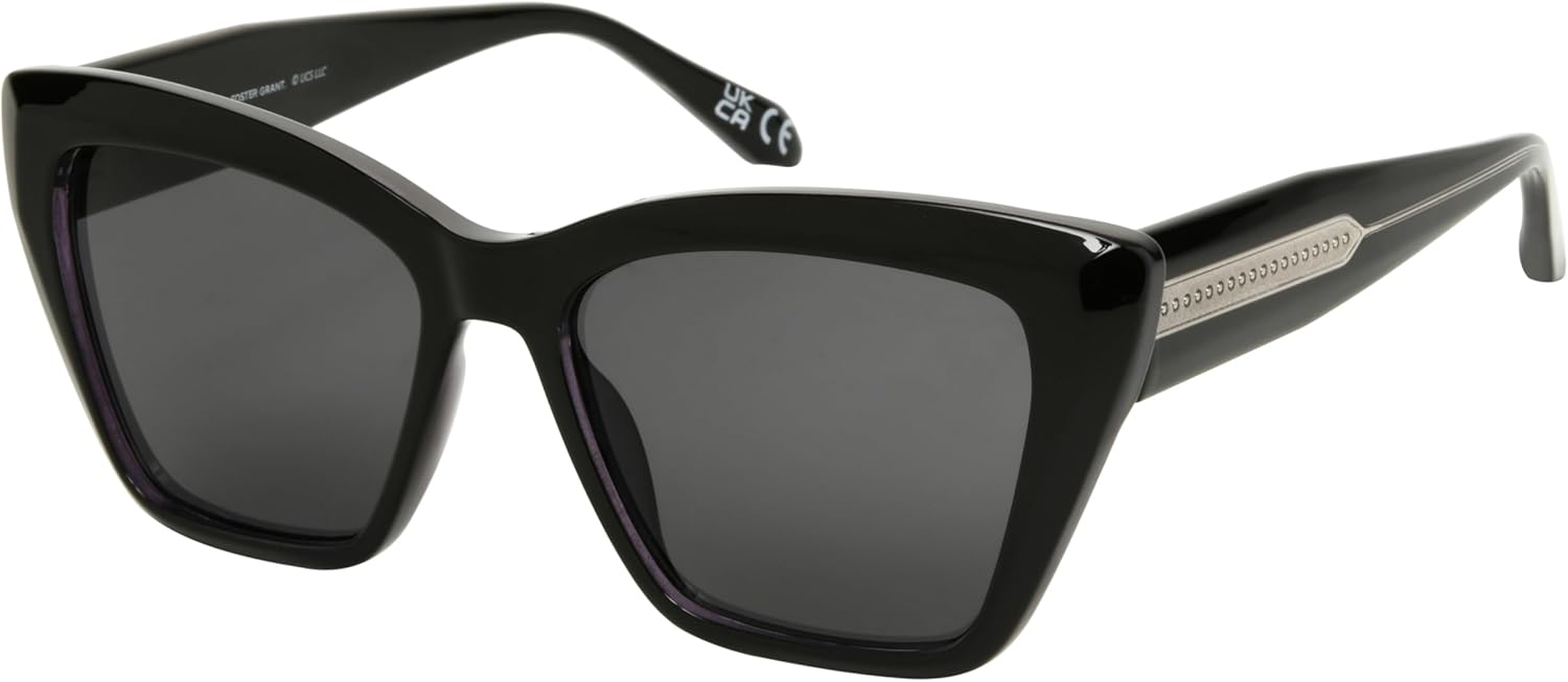 Trendy Cat-Eye Sunglasses with Elphaba Themed Case for Women