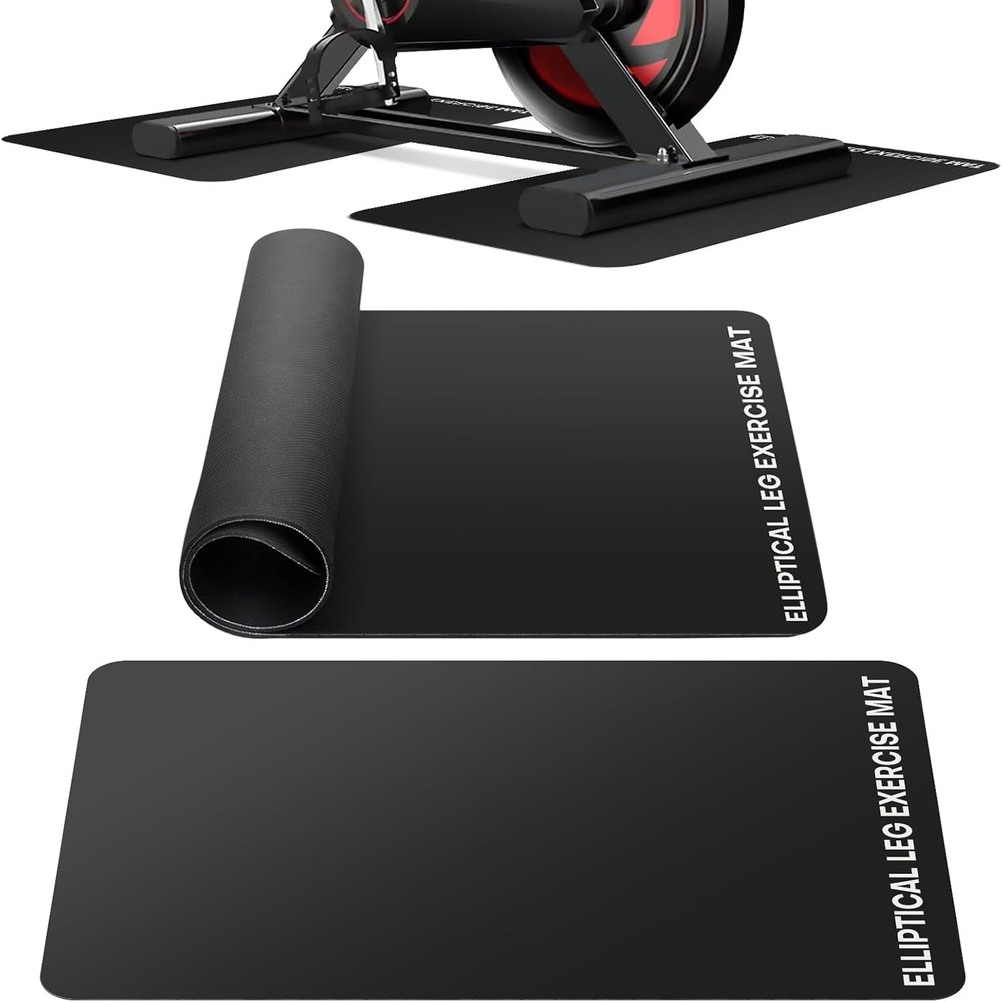 Premium Non Slip Under Desk Elliptical Mat