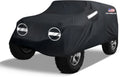 NEVERLAND Car Cover for Jeep Wrangler 2 Door - All Weather Protection