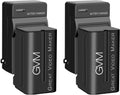 GVM NP-F750/770 2 Pack Battery and Charger - Long Run 4400mAh