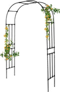 Garden Arch Trellis 59in x 94.5in - Sturdy Garden Arch for Climbing