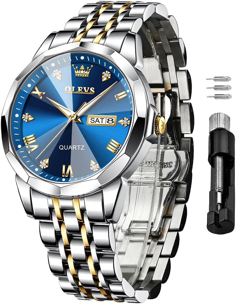 OLEVS Luxury Waterproof Date Watch