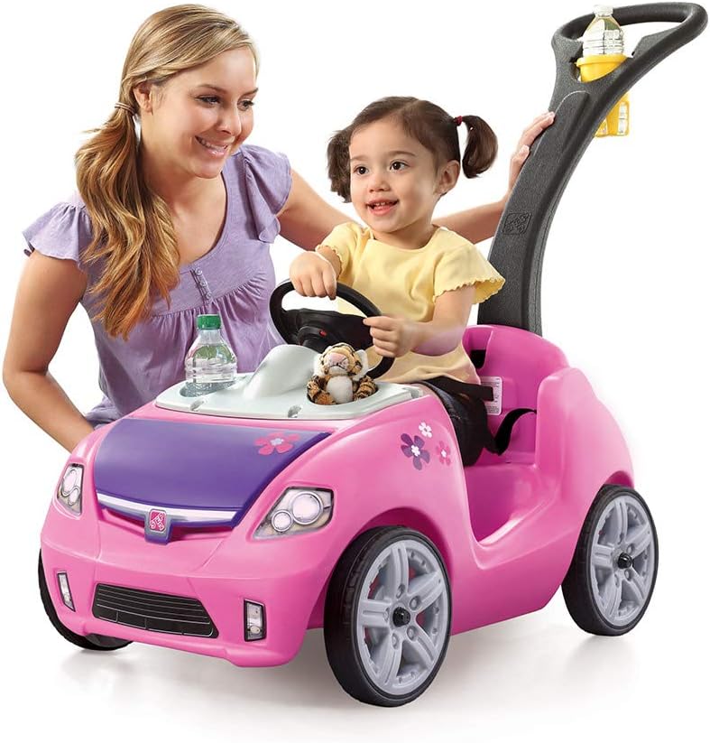 Step2 Whisper Ride II Kids Push Car for Toddlers Ages 1.5-4