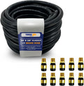 TORQUE Rubber Air Brake Hose 3/8in x 50ft Roll for Heavy-Duty Use