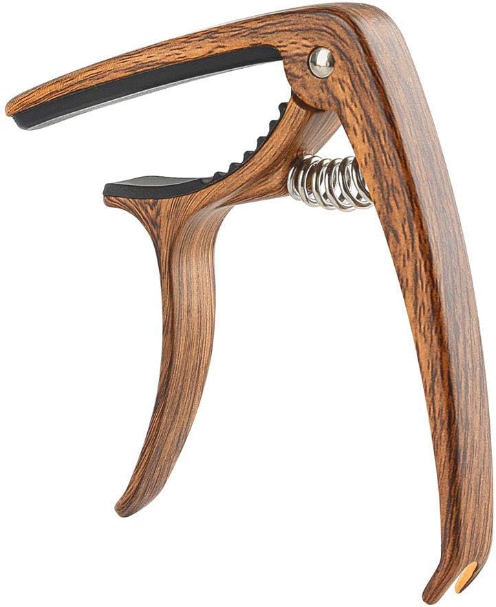 RIJAHO Premium Zinc Alloy Guitar Capo - Multi-Instrument Use